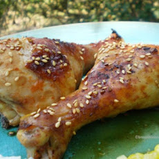 Sticky Chicken Drumsticks
