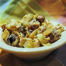 Overnight Chicken Fruit Salad