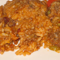 Baked Beef and Rice Bake