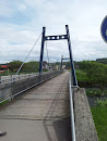 blaue Brücke
