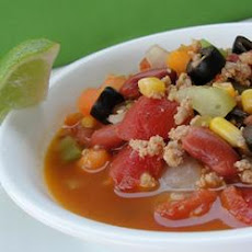 Turkey Taco Soup