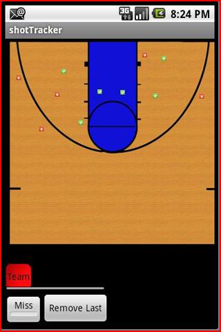 Basketball Stats Shot Tracker