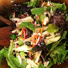Summer Slaw w Greens and Bacon