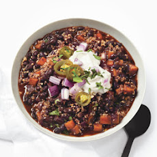 Black Bean Chili with Butternut Squash