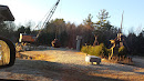 Giant Spike Ball Crane and Site of Giant Pumpkin Chucking Trebuchet