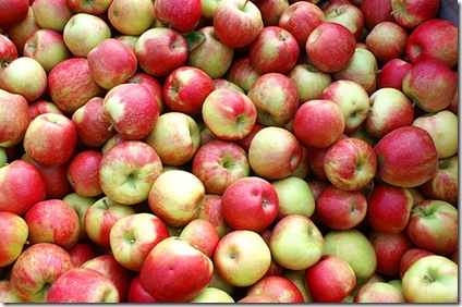 box of apples