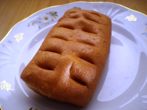 Mantingos naminė spurga su mėsos įdaru