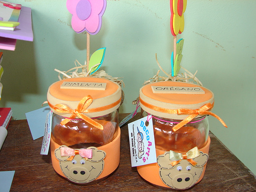 Recuerdos Para Bautizo Con Frascos De Gerber Recuerdos Para Bautizo Con Frascos De Gerber