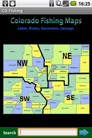 Colorado Fishing Maps - 12.2K