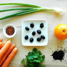 Moroccan Carrot and Olive Salad