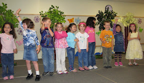 BigE and his class on stage