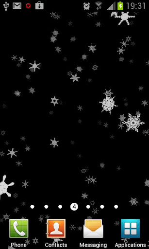 3D Snow Storm Wallpaper Pro