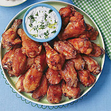Chicken Wings with Blue Cheese Dip