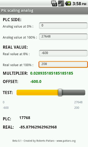 【免費工具App】PLC Scaling analog-APP點子