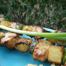 Teriyaki Fish Kabobs
