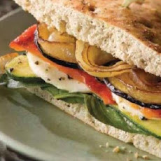 Grilled Mediterranean Vegetable Sandwich