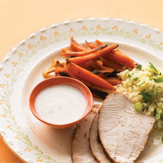 Spice-Rubbed Turkey Breast with Roasted Carrots