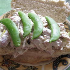 Gingered Chicken Salad Sandwich