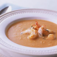 Pumpkin and Shrimp Bisque