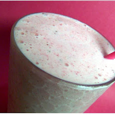 Double Strawberry Banana Shake
