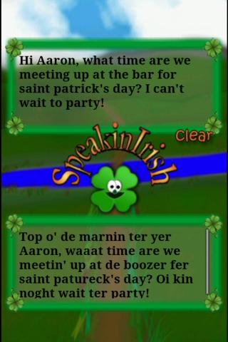 Speakin' Irish