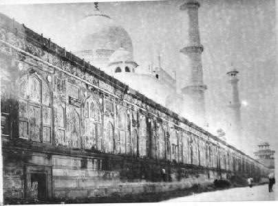 Rear View Of Taj