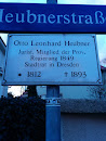 Gedenktafel Otto Leonhard Heubner