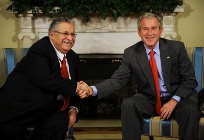 [President Talabani and Bush[3].jpg]