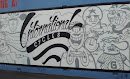 International Cycles Wall Mural