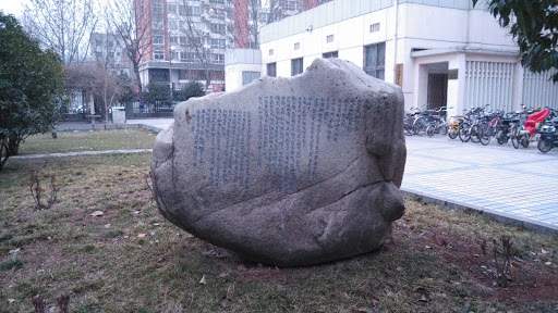诺贝尔雕像典故石