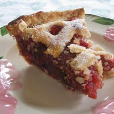 Raspberry Rhubarb Pie