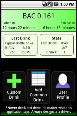 Blood Alcohol Content Calc 2.0