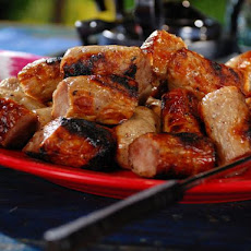 Beer-Simmered Bratwurst