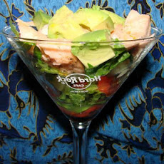 Salmon Martini for 2 (Salad in a Glass)
