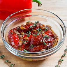 Marinated Roasted Red Peppers