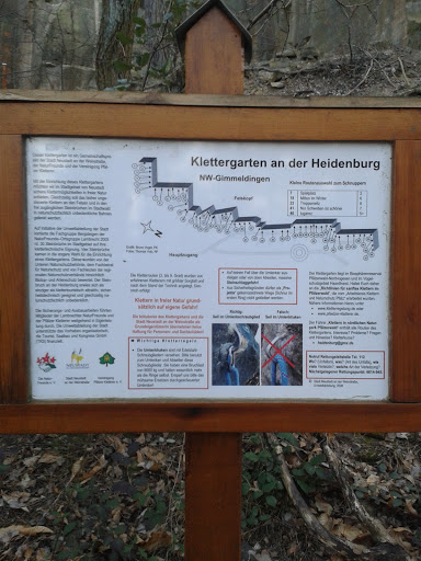 Klettergarten an der Heidenburg