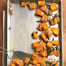 Roasted Pumpkin with Shallots and Sage