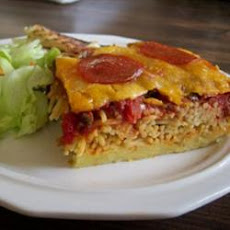 Spaghetti Pizza Lasagna