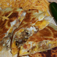 Smoked Cheddar Quesadillas