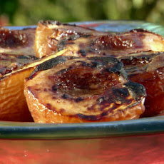 Grilled Peaches with Cinnamon Sugar Butter