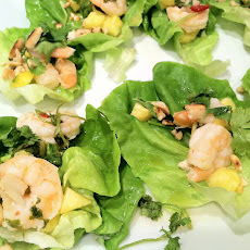 Summer-Fresh Shrimp Thai Lettuce Appetizers