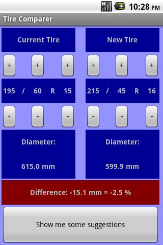 Tire Comparer