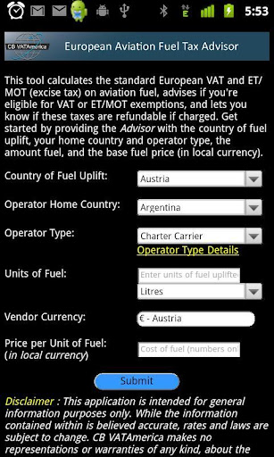 EuropeanAviationFuelTaxAdvisor