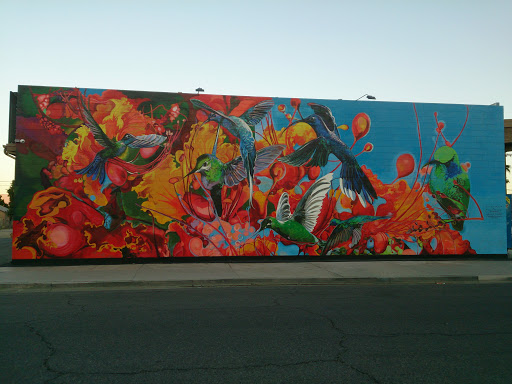 Nectar of the Hummingbird Gods Mural