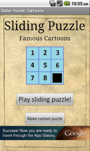 Sliding Puzzle: Cartoons