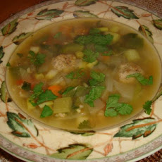 Betty's Turkey Meatball Soup