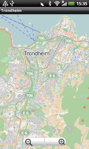 Trondheim Street Map