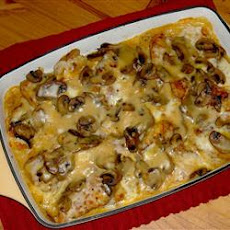 Muenster Chicken and Mushrooms