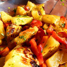 Grilled Pineapple and Avocado Salsa