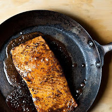 Maple-Cardamom Glazed Salmon